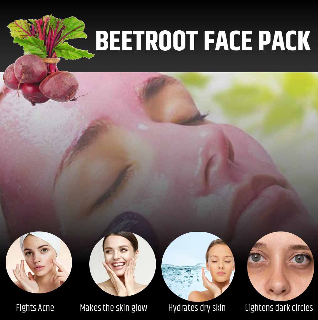 Beetroot Face Pack benefits