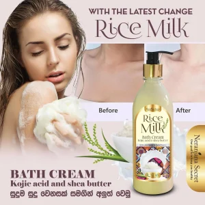 Rice Milk & Kojic acid Bath Cream 500ml