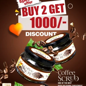 coffee scrub The Double Delight